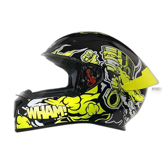 STUDDS Thunder D10 Black N5 Full Face Helmet