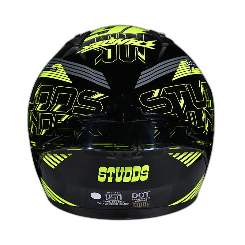 STUDDS Thunder D10 Blue N1 Full Face Helmet