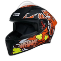 STUDDS Thunder D10 Matt Black N10 Full Face Helmet