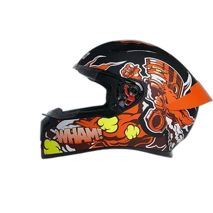 STUDDS Thunder D10 Matt Black N10 Full Face Helmet