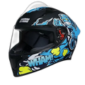STUDDS Thunder D10 Matt Black N1 Full Face Helmet