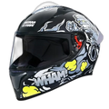 STUDDS Thunder D10 Matt Black N4 Full Face Helmet