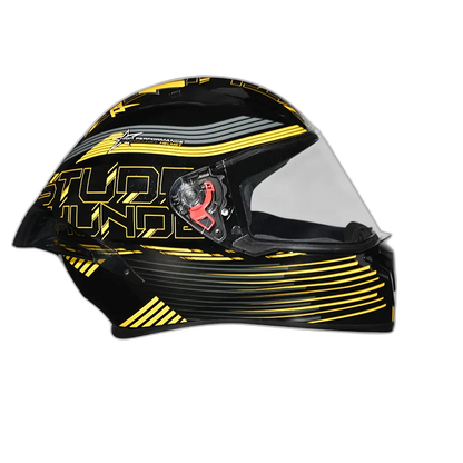 STUDDS Thunder D10 Matt Black N5 Full Face Helmet