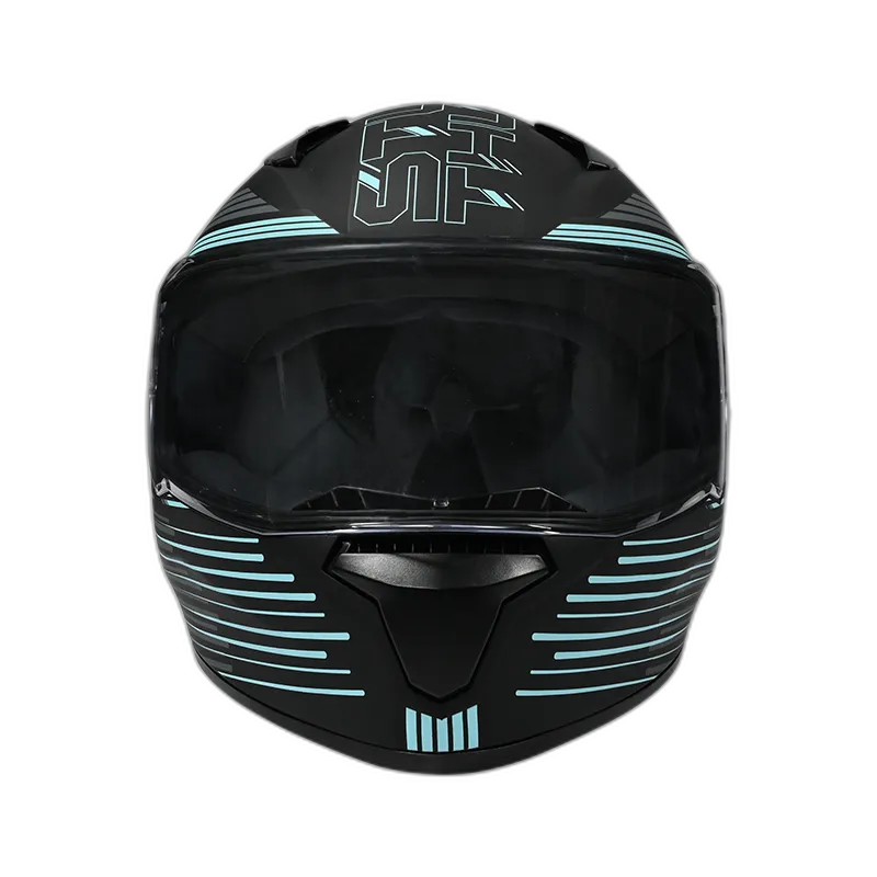 STUDDS Thunder D10 Matt Blue N1 Full Face Helmet