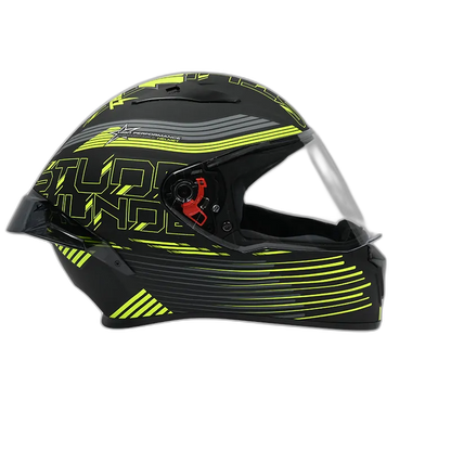 STUDDS Thunder D10 Matt Grey N4 Full Face Helmet