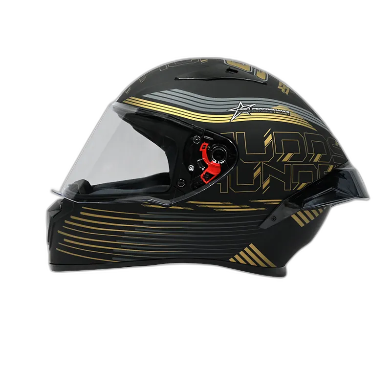 STUDDS Thunder D10 Matt Red N2 Full Face Helmet