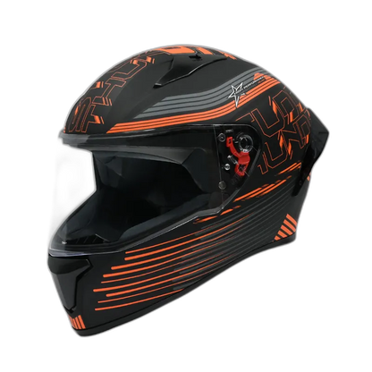 STUDDS Thunder D10 Matt White N5 Full Face Helmet