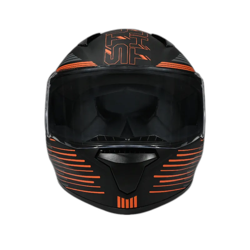 STUDDS Thunder D10 Matt White N5 Full Face Helmet