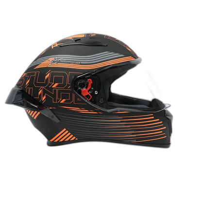 STUDDS Thunder D10 Matt White N5 Full Face Helmet