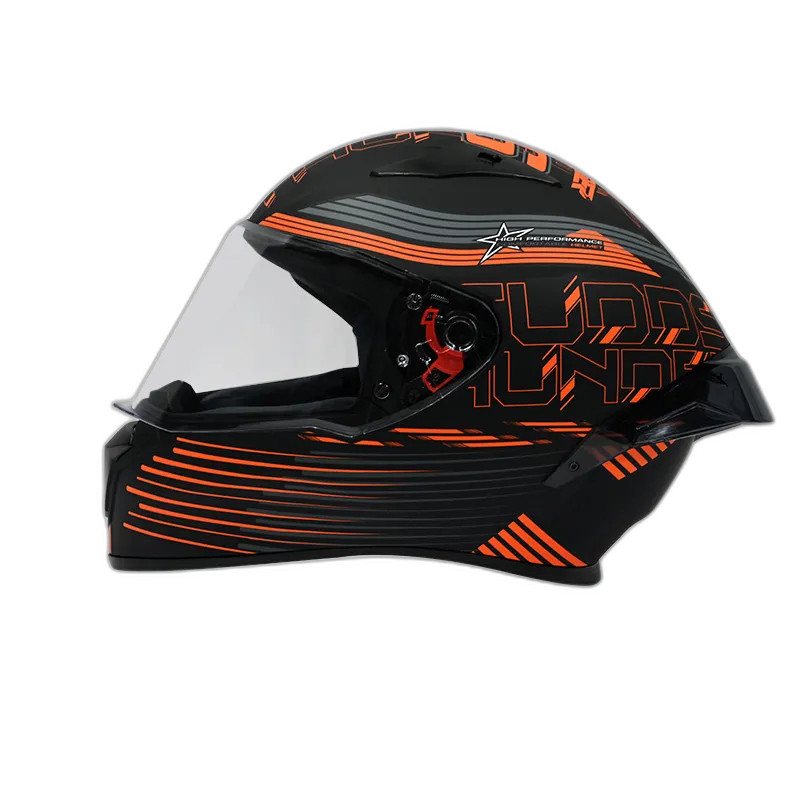 STUDDS Thunder D10 Matt White N5 Full Face Helmet