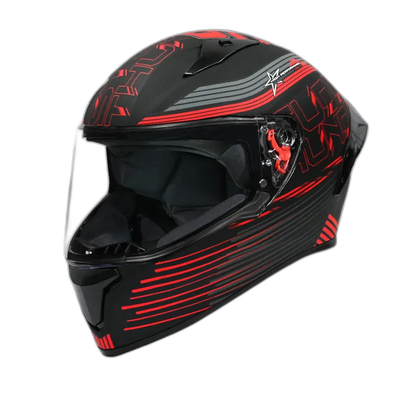 STUDDS Thunder D10 Matt White N6 Full Face Helmet