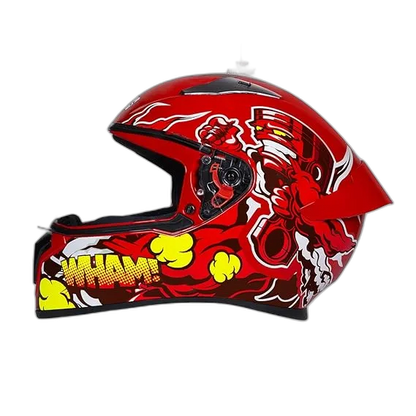STUDDS Thunder D10 Red N2 Full Face Helmet