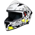 STUDDS Thunder D10 White N6 Full Face Helmet