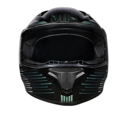 STUDDS Thunder D11 Black Chameelon N1 Blue Full Face Helmet