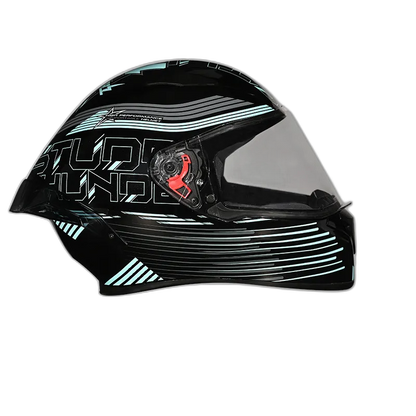 STUDDS Thunder D11 Black N1 Full Face Helmet