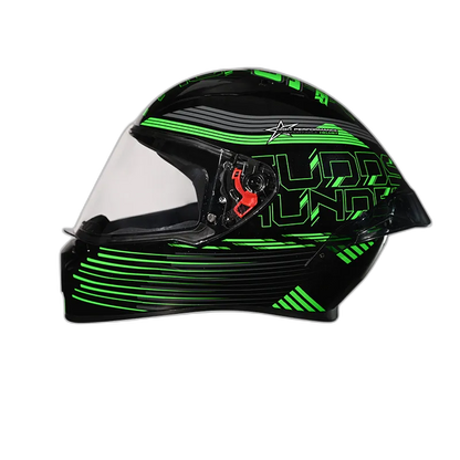 STUDDS Thunder D11 Black N3 Full Face Helmet