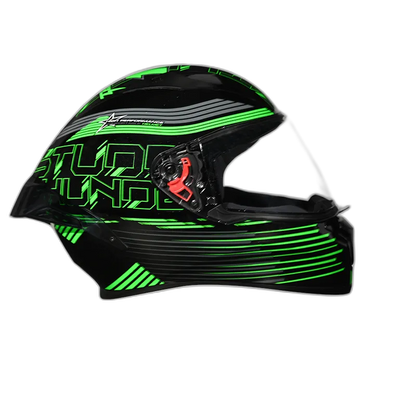 STUDDS Thunder D11 Black N3 Full Face Helmet