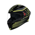 STUDDS Thunder D11 Fluoresescent Yellow Full Face Helmet