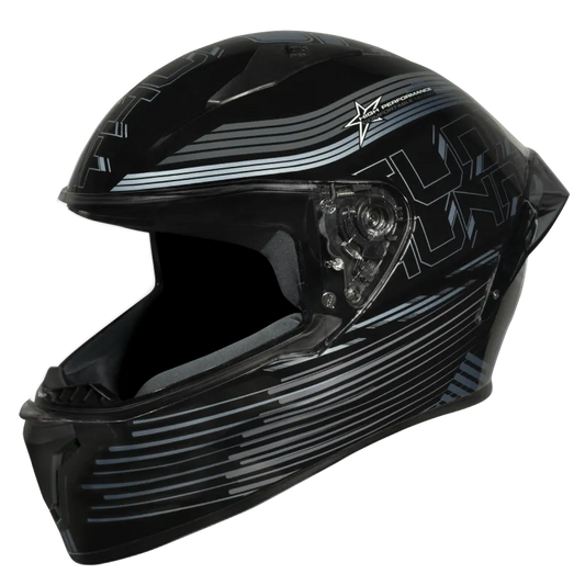 STUDDS Thunder D11 Livid Grey N4 Full Face Helmet