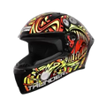 STUDDS Thunder D12 Black Red N5 Full Face Helmet