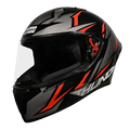 STUDDS Thunder D1 Lightvolt Black Grey N10 Full Face Helmet