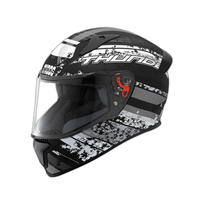 STUDDS Thunder D1 Matt Black N4 Full Face Helmet