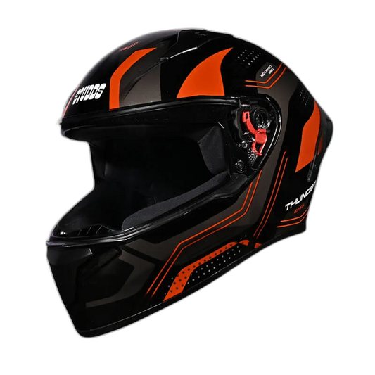 STUDDS Thunder D2 Drakan Black N10 Full Face Helmet