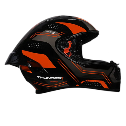 STUDDS Thunder D2 Drakan Black N10 Full Face Helmet