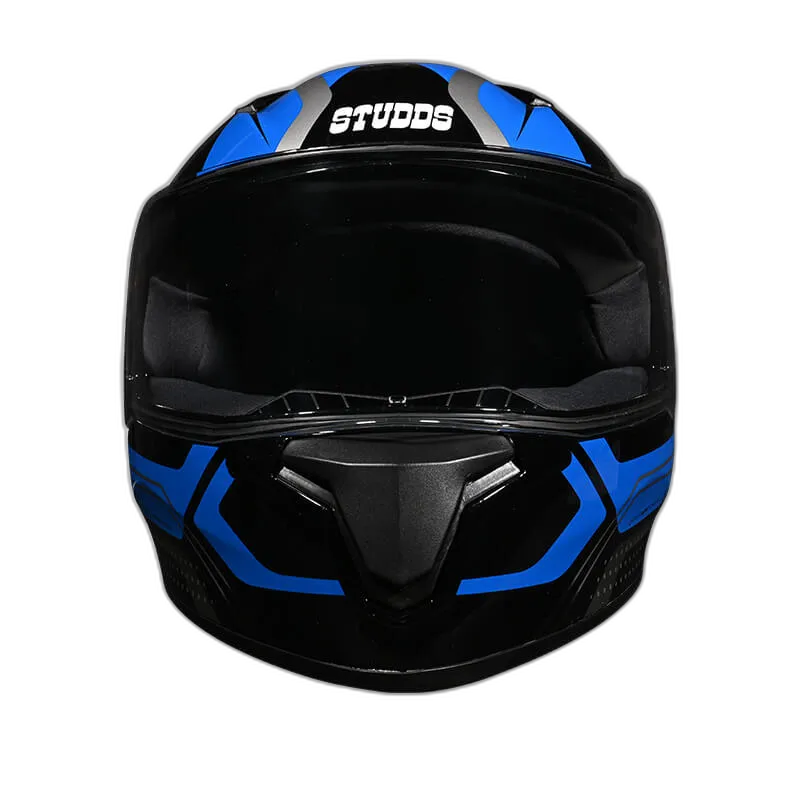 STUDDS Thunder D2 Draken Black N1 Full Face Helmet