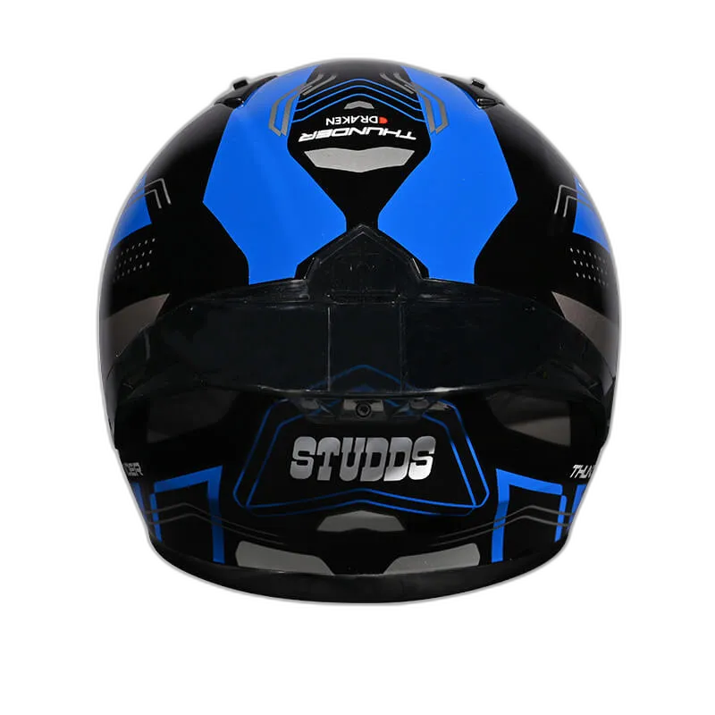 STUDDS Thunder D2 Draken Black N1 Full Face Helmet