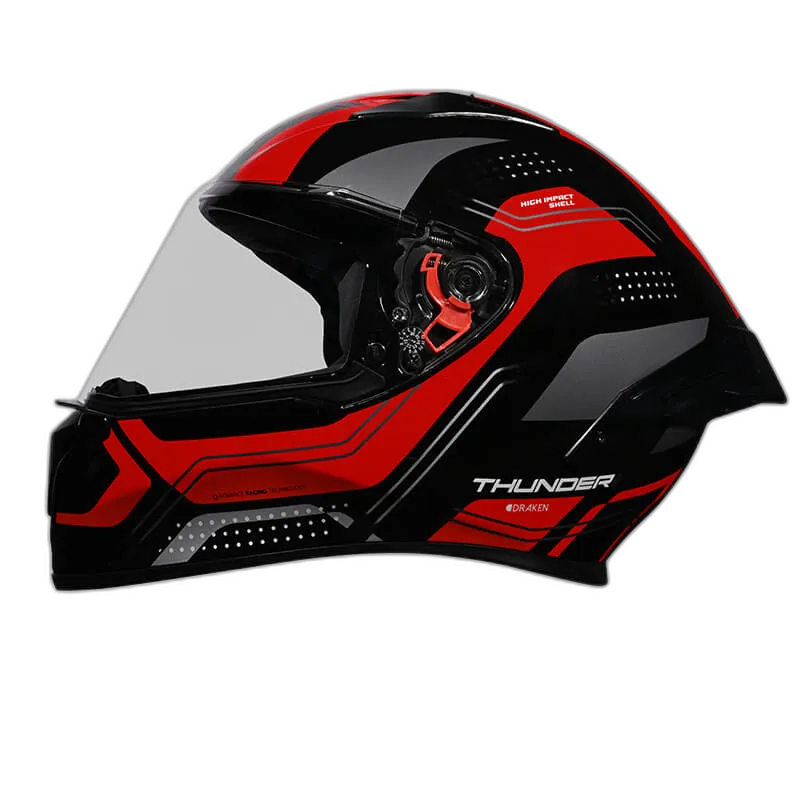 STUDDS Thunder D2 Draken Black N2 Full Face Helmet