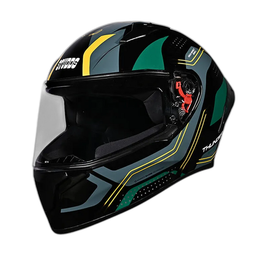 STUDDS Thunder D2 Draken Black N3 Full Face Helmet