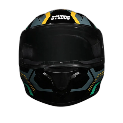 STUDDS Thunder D2 Draken Black N3 Full Face Helmet