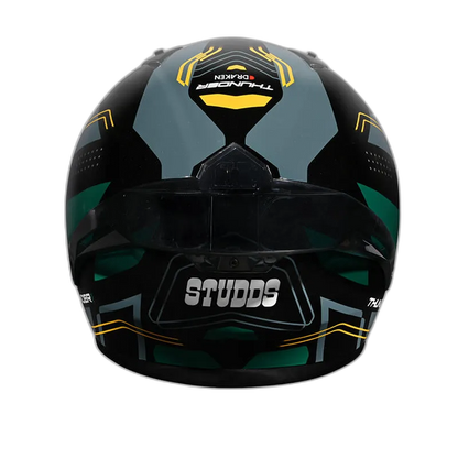 STUDDS Thunder D2 Draken Black N3 Full Face Helmet