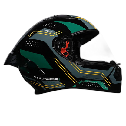 STUDDS Thunder D2 Draken Black N3 Full Face Helmet