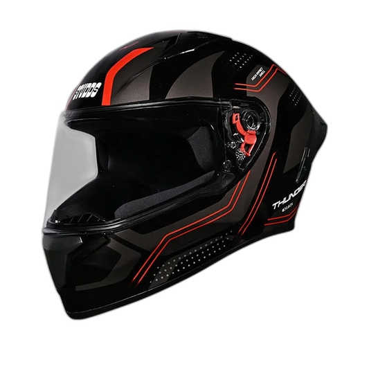 STUDDS Thunder D2 Draken Black N4 Full Face Helmet