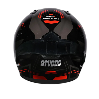 STUDDS Thunder D2 Draken Black N4 Full Face Helmet