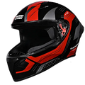STUDDS Thunder D2 Drkan Black N2 Full Face Helmet