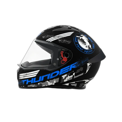 STUDDS Thunder D2 Matt Black N Full Face Helmet