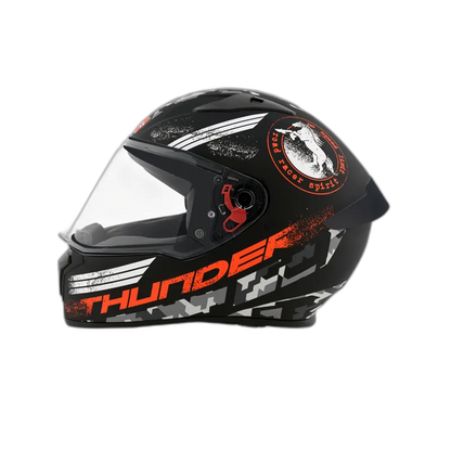 STUDDS Thunder D2 Matt Black N10 Full Face Helmet