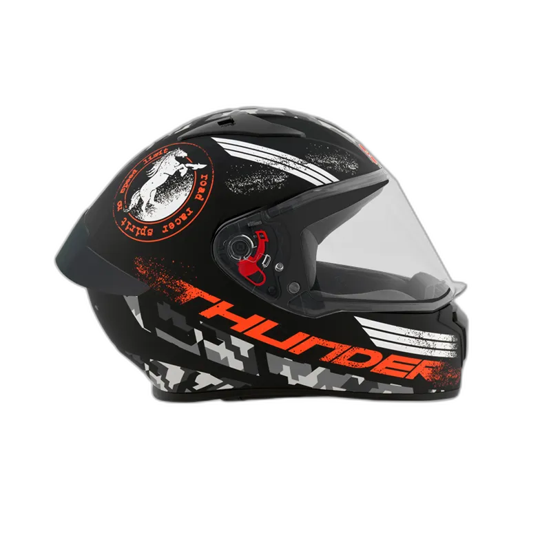 STUDDS Thunder D2 Matt Black N10 Full Face Helmet