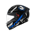 STUDDS Thunder D2 Matt Black N1 Full Face Helmet