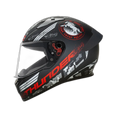 STUDDS Thunder D2 Matt Black N2 Full Face Helmet