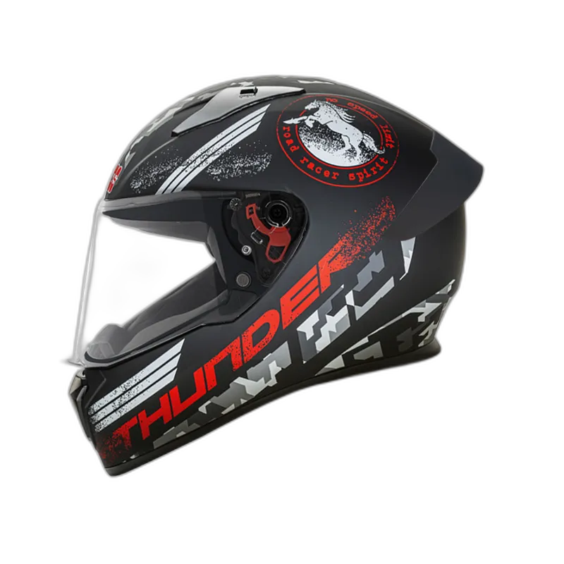 STUDDS Thunder D2 Matt Black N2 Full Face Helmet