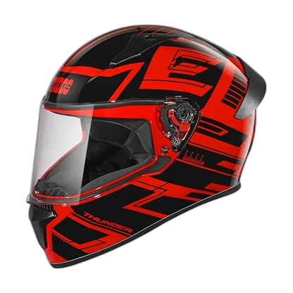 STUDDS Thunder D3 Gl Red Black N9 Full Face Helmet