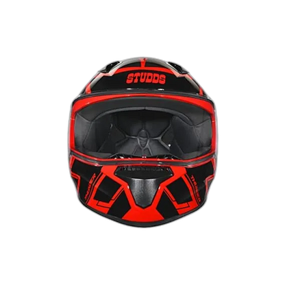 STUDDS Thunder D3 Gl Red Black N9 Full Face Helmet