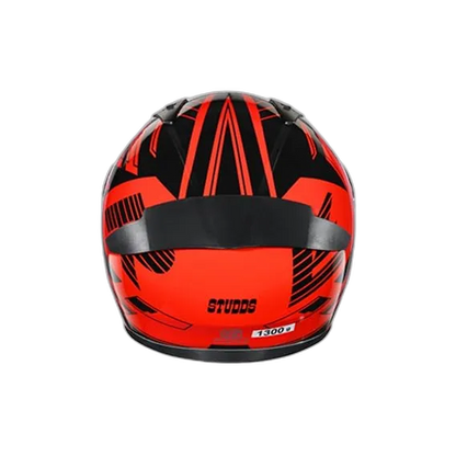 STUDDS Thunder D3 Gl Red Black N9 Full Face Helmet
