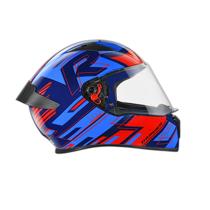 STUDDS Thunder D3 Matt Blue N2 Full Face Helmet