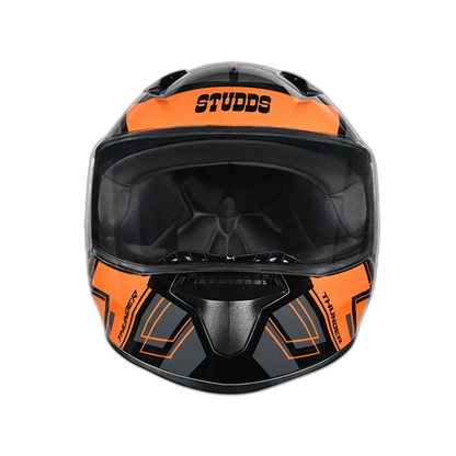 STUDDS Thunder D3 Black N10 Full Face Helmet