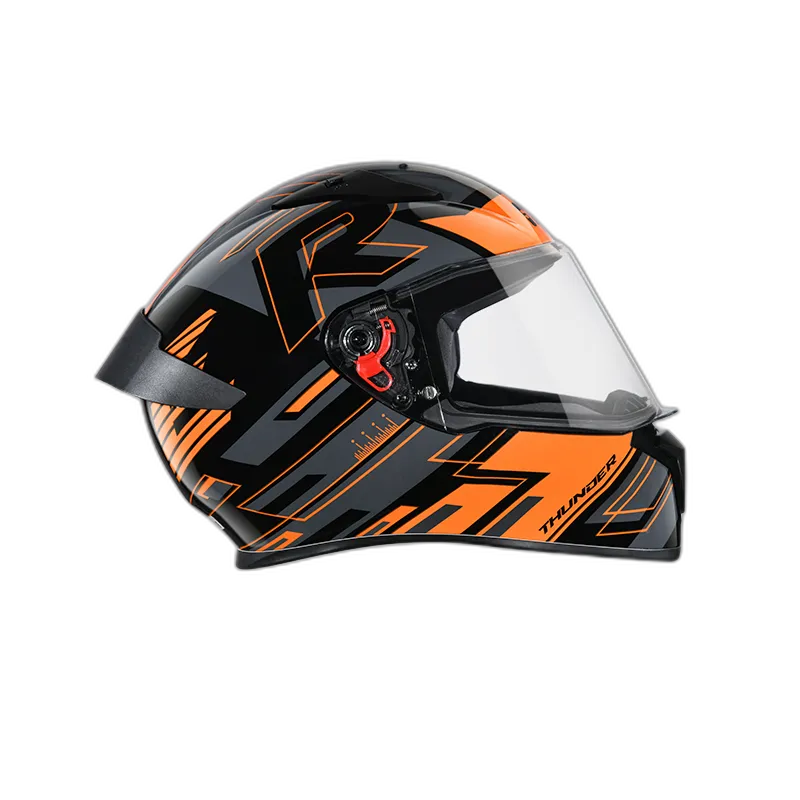 STUDDS Thunder D3 Black N10 Full Face Helmet